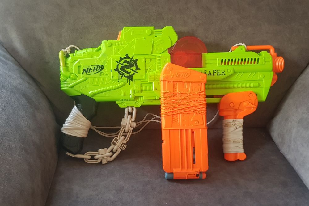 Нерф автомат б/у