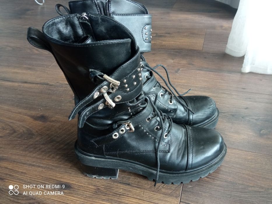 Buty botki Medicine wysokie, stylowe