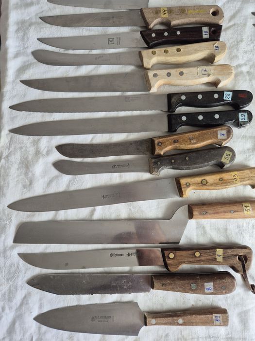 Кухонные ножи Solingen, и вилки Dick , Wüsthof , F