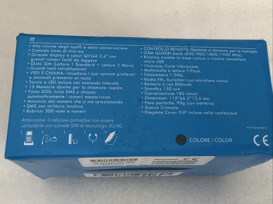 Telemovel Brondi Amico Chic - NOVO