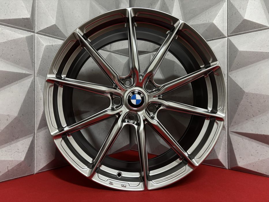 NOWE Felgi Koła 19" 5x120 BMW Hyper Black Styl JR37 • • PIĘKNE • •