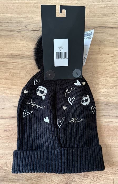 Комплект шапка рукавиці KARL LAGERFELD