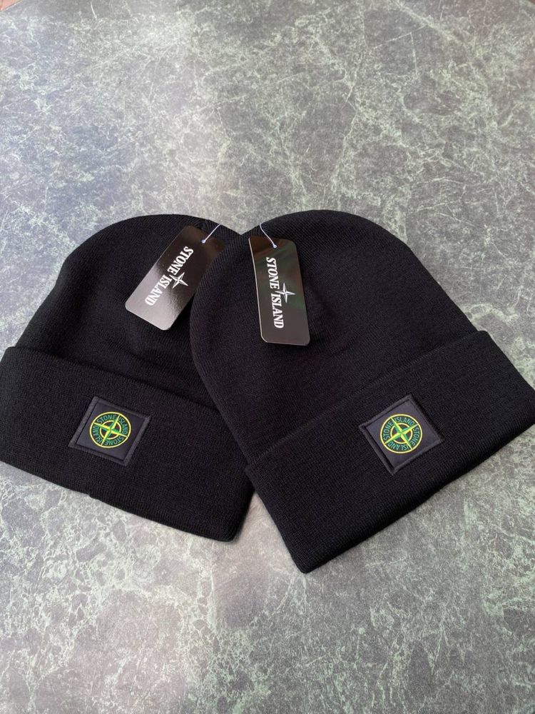 Шапки stone island, manto, Carhartt, гарні та приємні на дотик: 400 грн ...