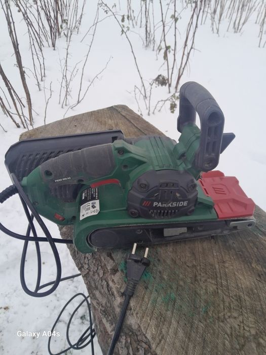 Шліфмашинка стрічкова парксайд 900вт