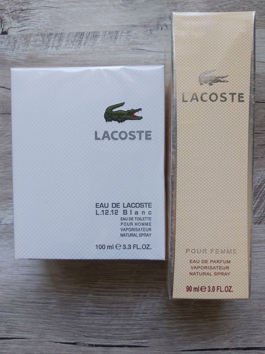 Lacoste Eau De L.12.12 Blanc 100 мл/Lacoste Pour Femme 90 мл