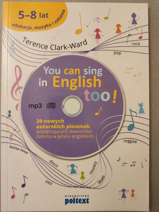 You can sing in English too, CD