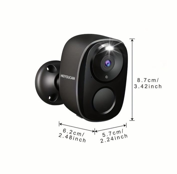 Вулична камера HD 3MP HEIYOUCAM BW4-B чорний