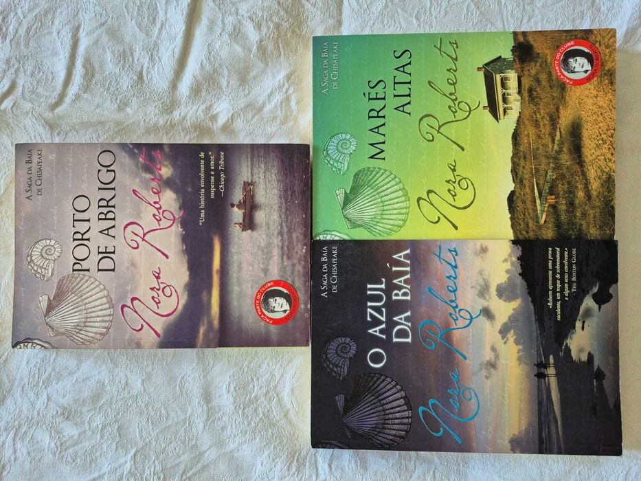 Livros como novos da Nora Roberts