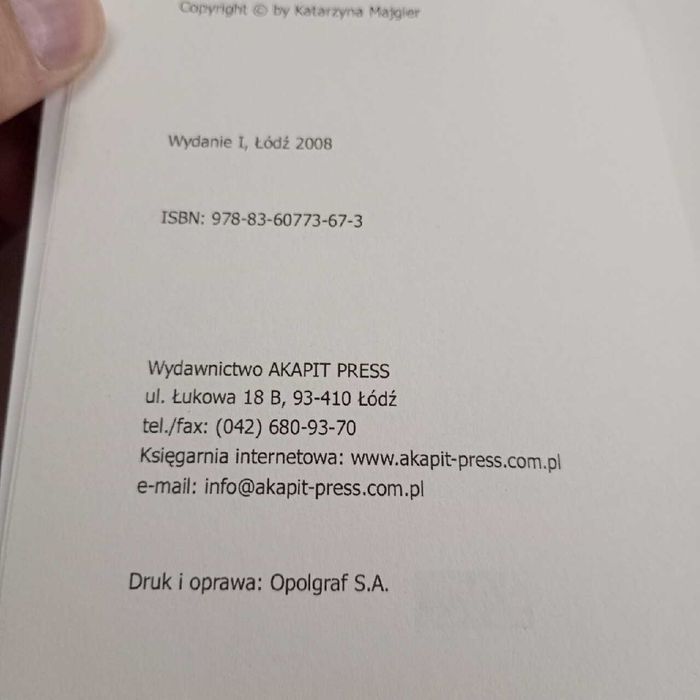 Przebój na pięć. Katarzyna Majgier