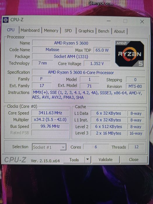 Ryzen 5 3600 am4