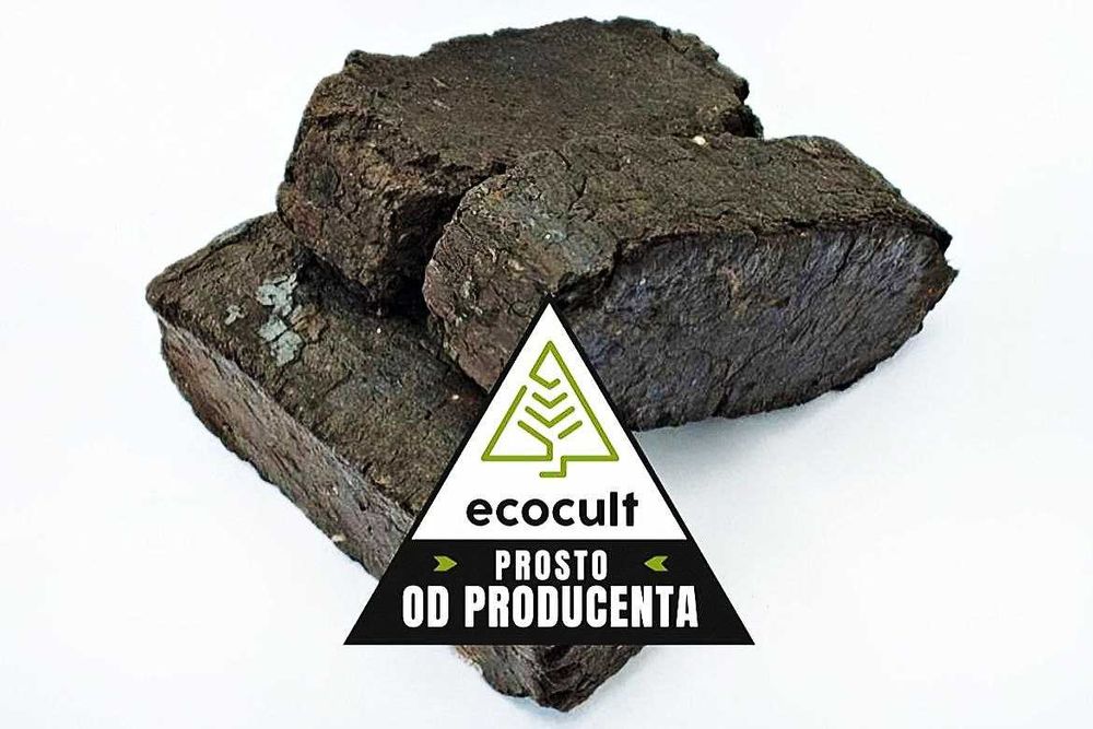 Brykiet torfowy workowany/Big Bag, 510 zł/tona z dowozem