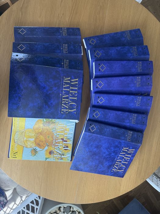 Kultowa kolekcja „Wielcy Malarze” (prawie komplet w 11 segregatorach) + BONUSY - stan bardzo dobry.