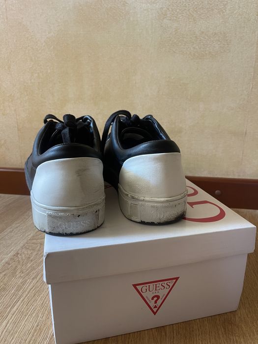 Кроссовки guess кожа