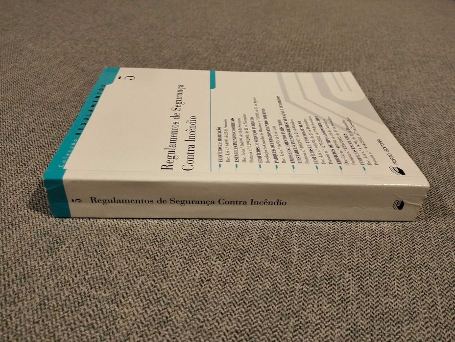 Livro técnico "Regulamentação de Segurança contra incêndio"
