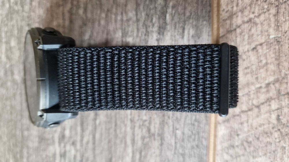 Nylonowy pasek 26 mm do zegarka smartwatch czarny Łódź Nowosolna