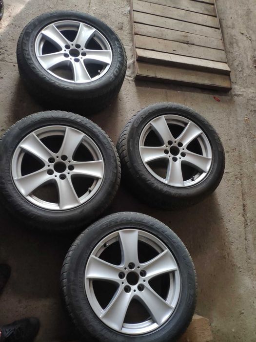 Диски BMW Х5   c зимней резиной DUNLOP  255/55 R18