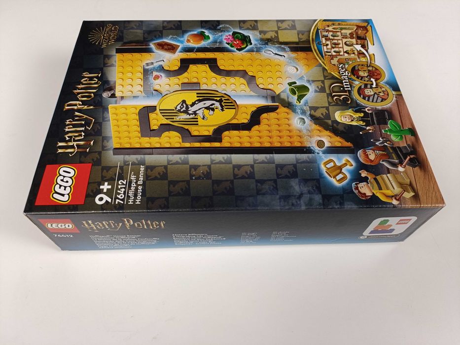 Lego Hufflepuff House Banner 76412 NOVO SELADO