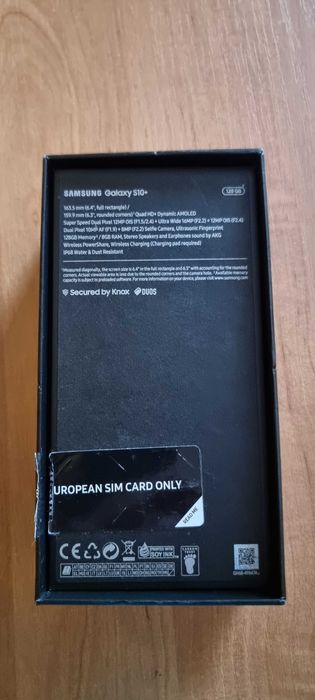 Samsung Galaxy S10+ PLUS 8GB/128GB Ceramic Black Gratisy