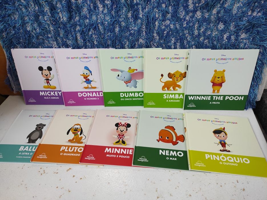 Disney - "Os meus primeiros amigos" (livros / figuras / coleção)