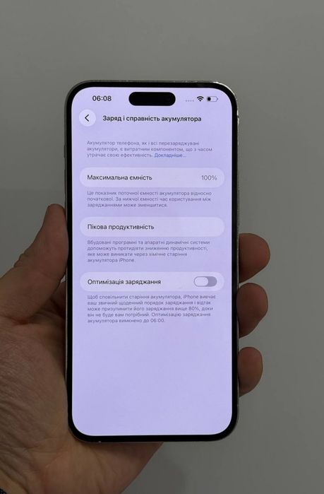 iPhone 14 Pro Max Silver 128Gb 100% батарея