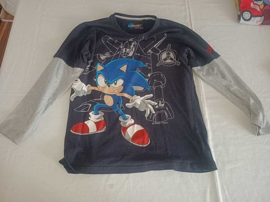T-Shirt, Koszulki Pokemon, Sonic, Psi Patrol, Spiderman (Rozmiar 134)