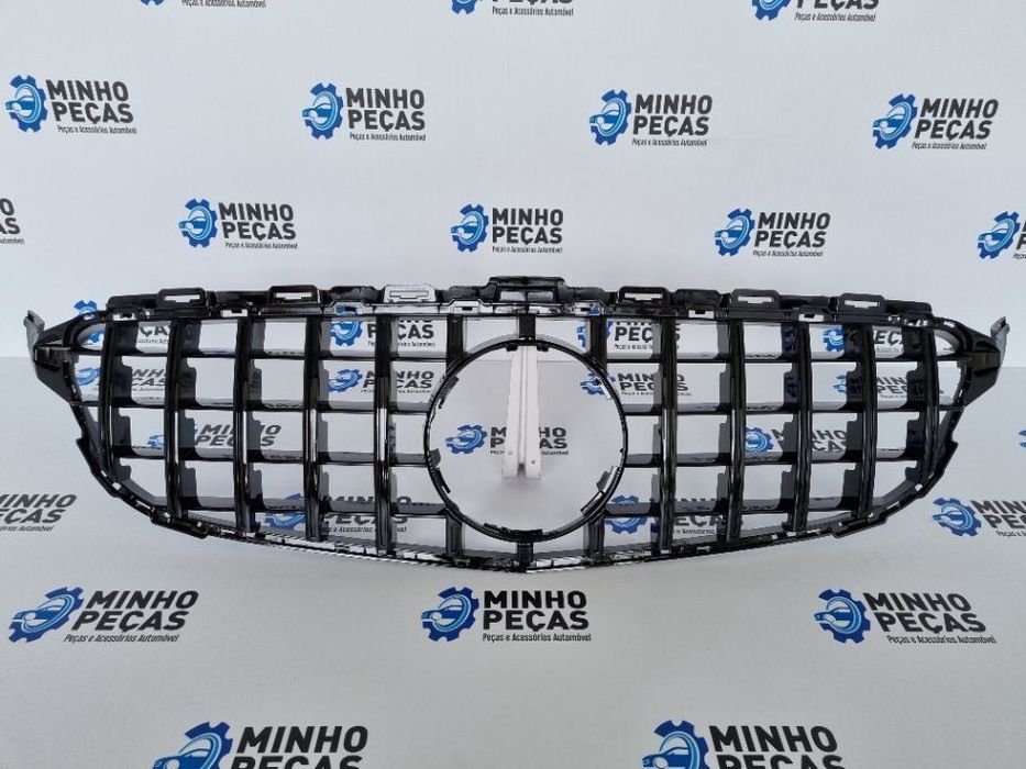 Grelha Frontal Mercedes C (W205) GTR Preta