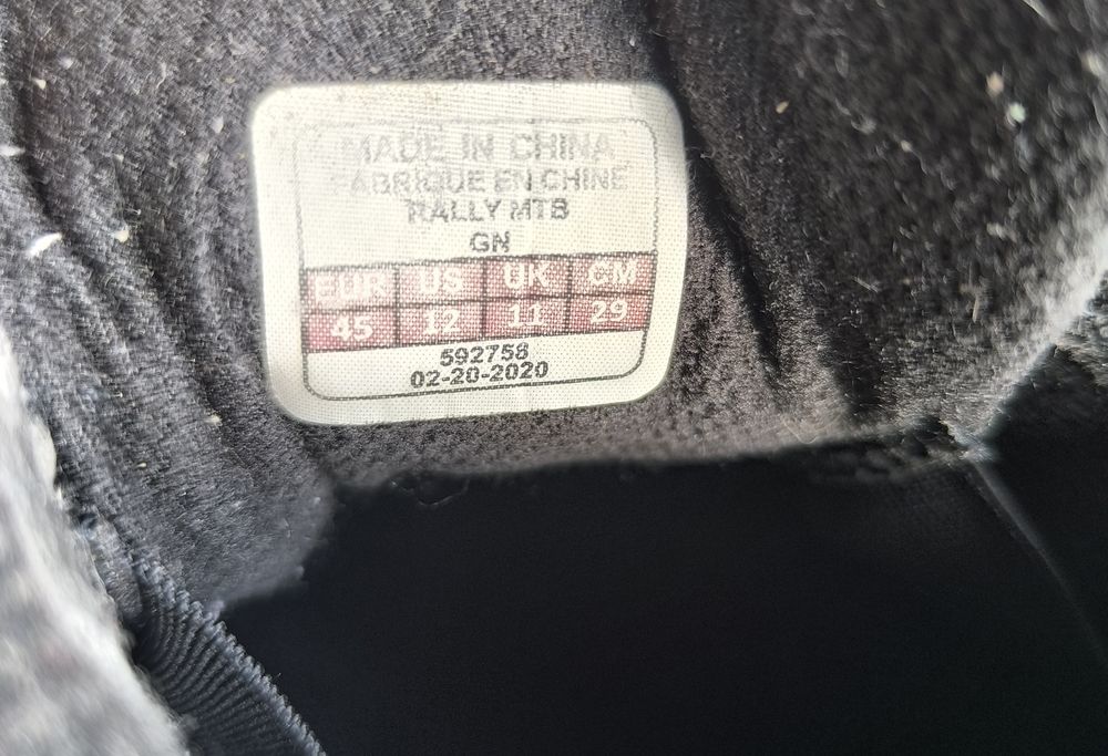 Buty rowerowe Enduro DH Bontrager RALLY r.45