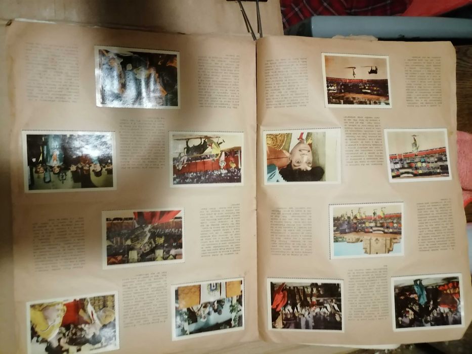 Caderneta Cromos 1958 COMPLETA A Volta ao Mundo em 80 Dias A.P.Revista