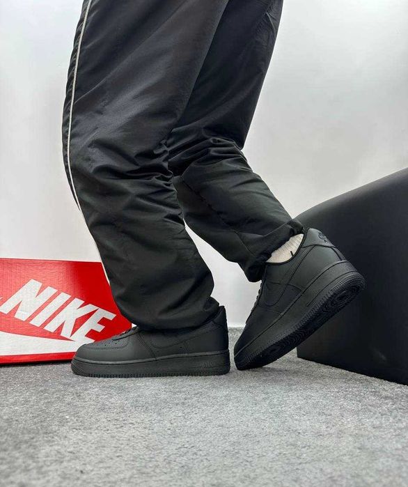 Кроссовки Nike Air Force Black, кросівки Nike Air Force