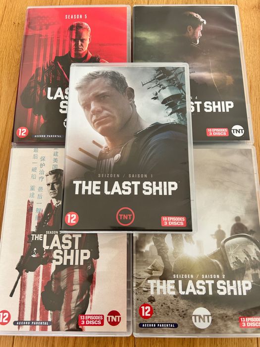 Ostatni Okręt (The Last Ship) Sezon 1-5 DVD Eng