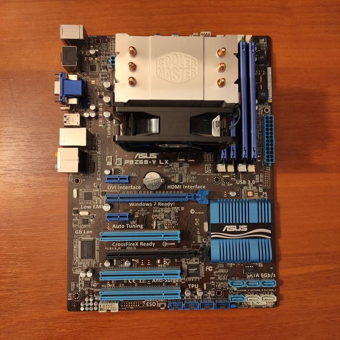 Asus P8Z68-V LX, Core i7 2700k, Kingston HyperX blu.DDR3 16Gb+ПОДАРОК