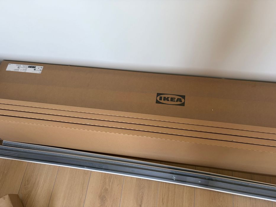 Regał Ikea Billy/Oxberg czarny 2 sztuki
