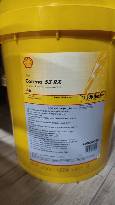 50Olej sprężarkowy Shell Corena S3 RX 46 20l