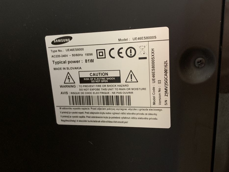 SmartTV Samsung 46 cali