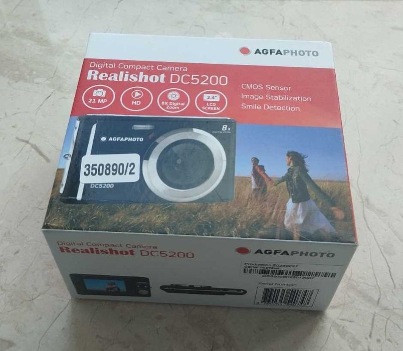 Компактний фотоапарат Agfaphoto DC5200 Black