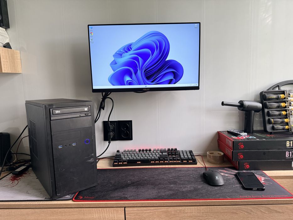 Компьютер Бюджетний ігровий Intel i5+16ddr+ssd 560 gb+R7 370x AMD