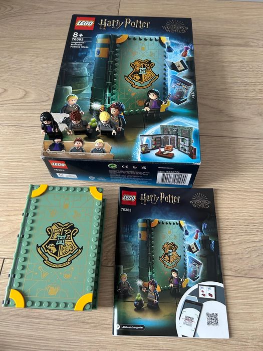 Lego 76383 Harry Poter, puzzle, zestaw książeczek