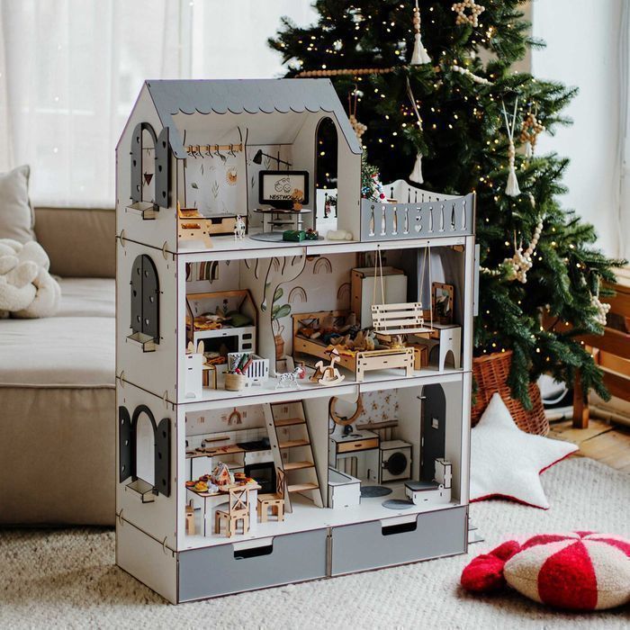 Ляльковий будинок Люкс Еко будинок для Барбі Лол кукольный дом