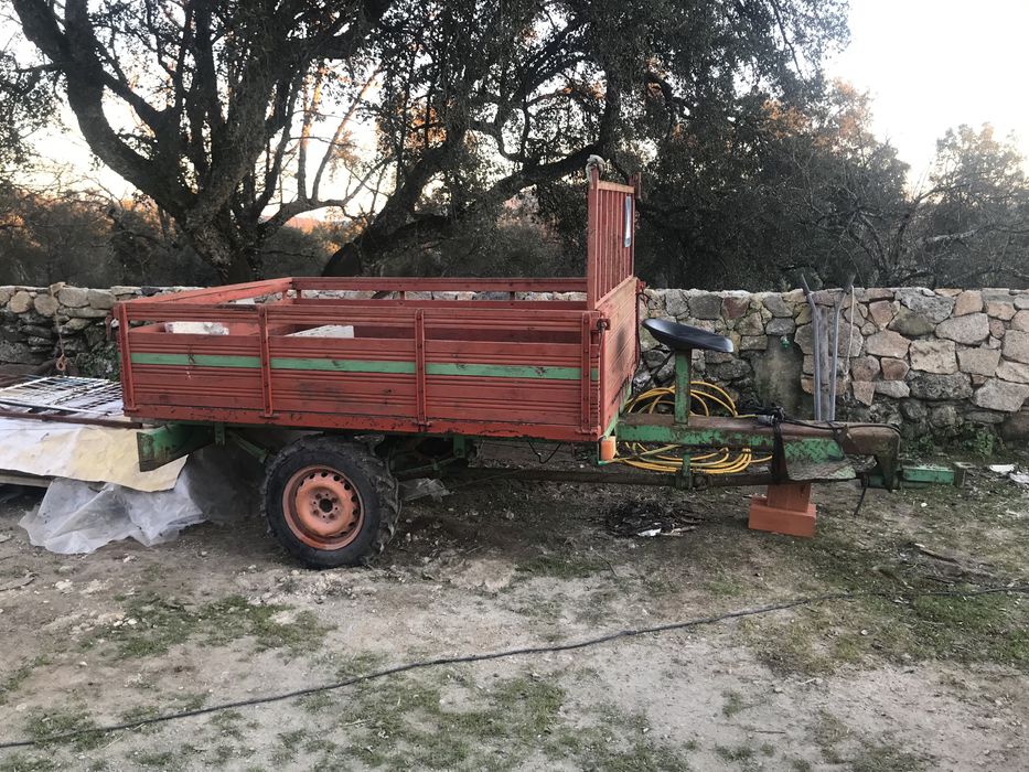 Reboque motocultivador documentado