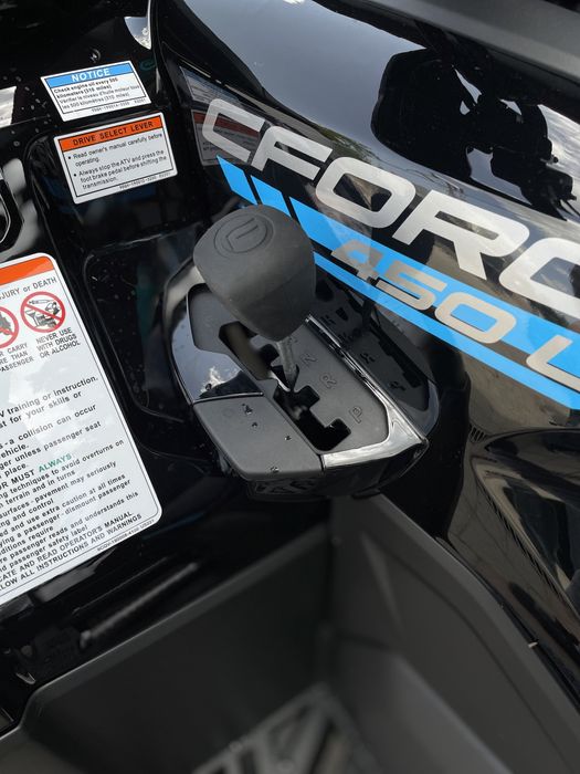 Квадроцикл CFMOTO CFORCE 450L EPS Nebula Black 2026
