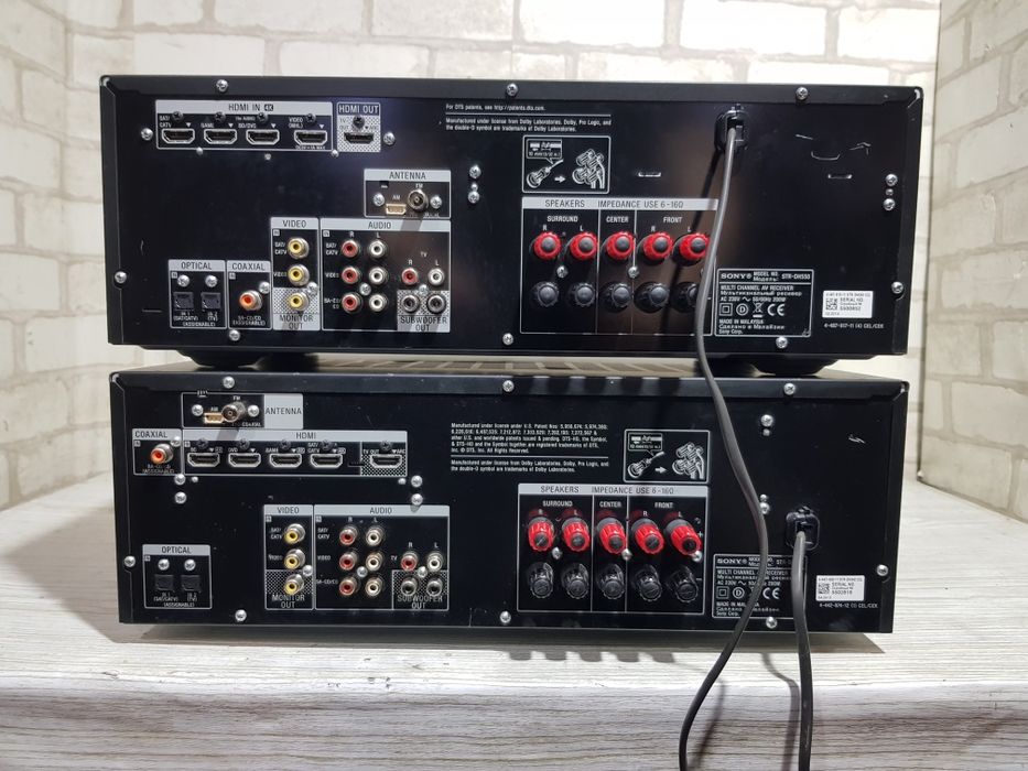 5.2 AV ресивер SONY STR-DH 540/550, *5x140 Вт, HDMI, USB, б/у