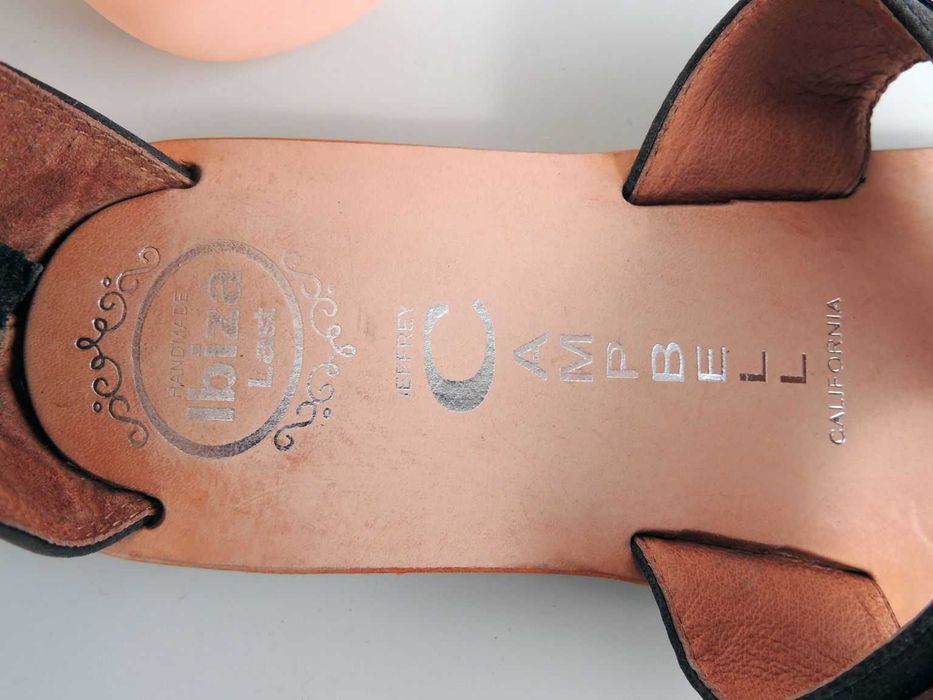 **Jeefery Campbell** rozmiar 37 skórzane sandały