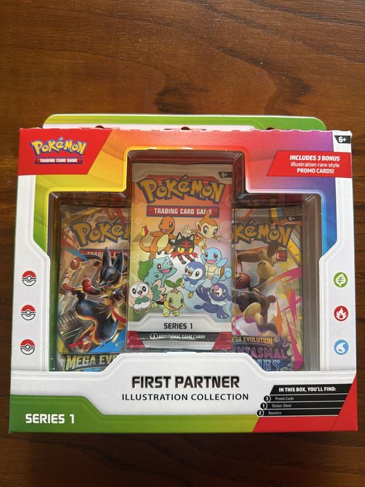 TROCA Pokémon TCG First Partner Illustration Collection series 1