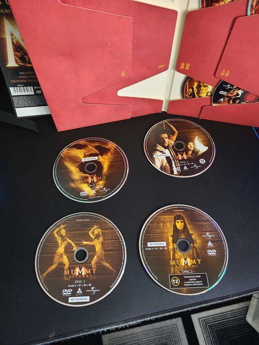 Coleção A Múmia – 8 DVDs + Livro Guia Ilustrado