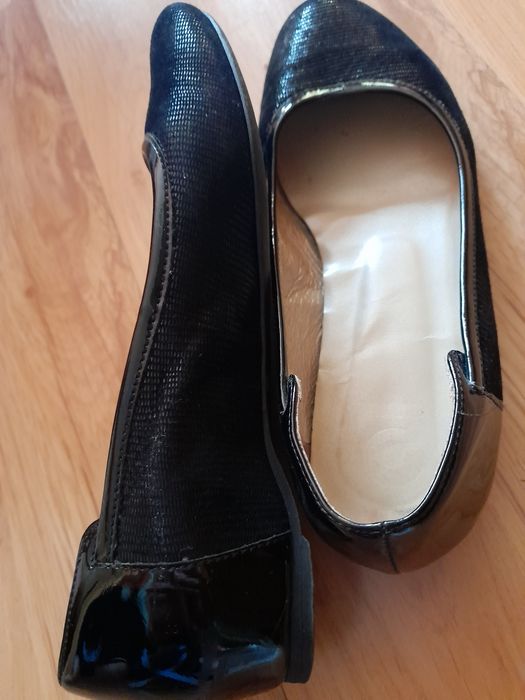 Buty damskie czarne ( baleriny )