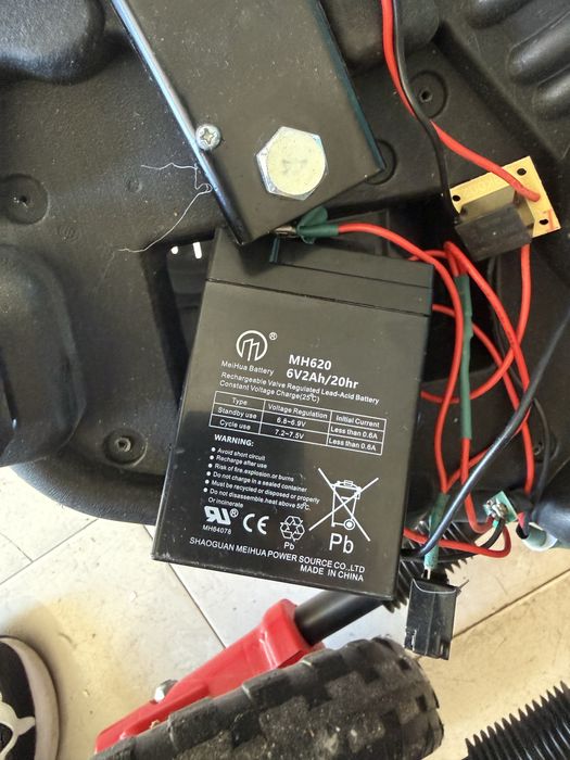 Mota eletrica criança sem carregador