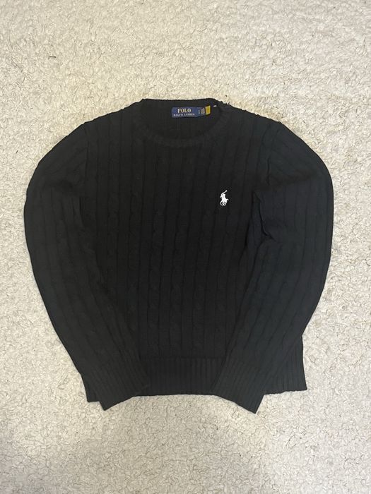 Sweter Polo Ralph Lauren czarny – rozmiar S (bardziej XS) – oryginalny