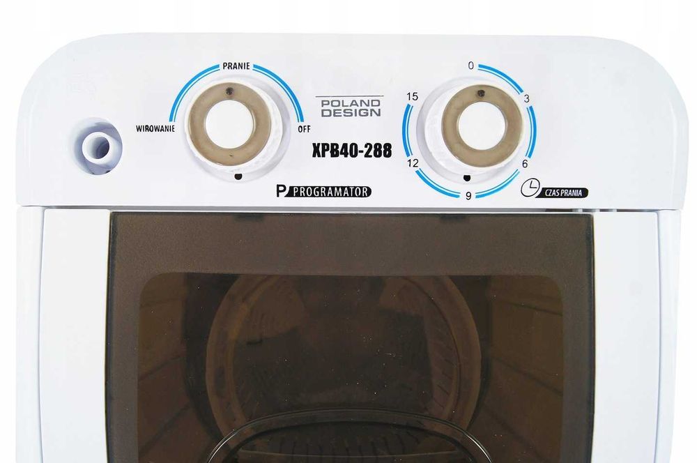 Mini Pralka Wirówka  4kg + 1,5kg Przenośna Działkę Lekka