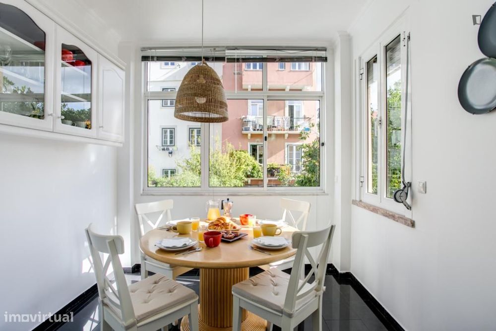 Apartamento com 2 quartos - localizado em Princípe Real Lisbon