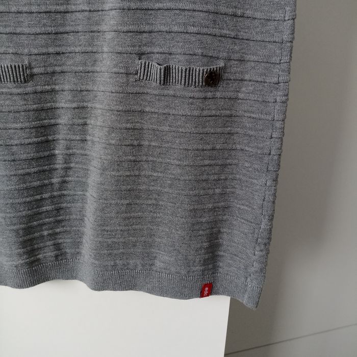 Sukienka szara ciepła M